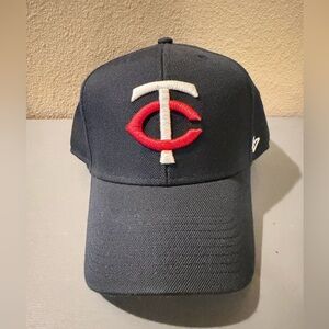 Minnesota Twins ’47 Clean Up Hat Black Adjustable MLB Dad Cap NWOT